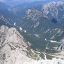 Dolina Mrzle vode z vrha Divje koze