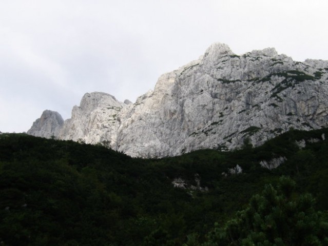 Trbiška Krniška špica, Velika Lojtrica (Cima Grande) in Mala Lojtrica (Cima Piccola della 