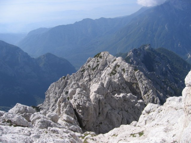 Zeleniške špice - pogled nazaj