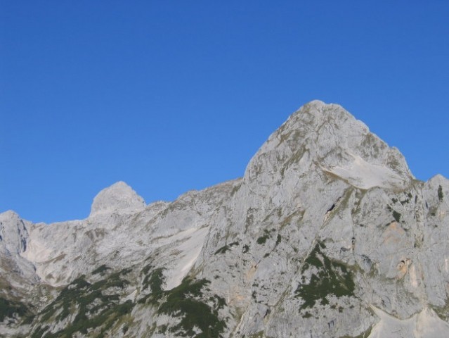 Greben od Mišelj vrha na desni do Mišeljskega Konca na levi