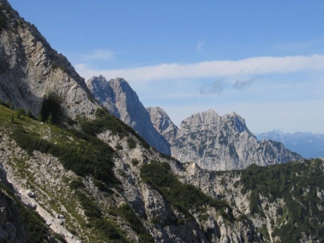 Pogled proti Frdamanim policam, Vrhu nad Rudo, Rušici in Rigljici