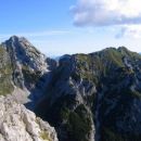 Mali Draški vrh in Viševnik z Ablance