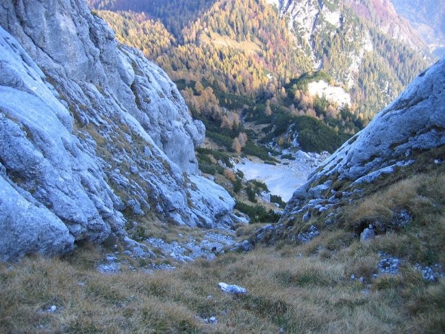 Sestopna grapa proti Staremu Utru