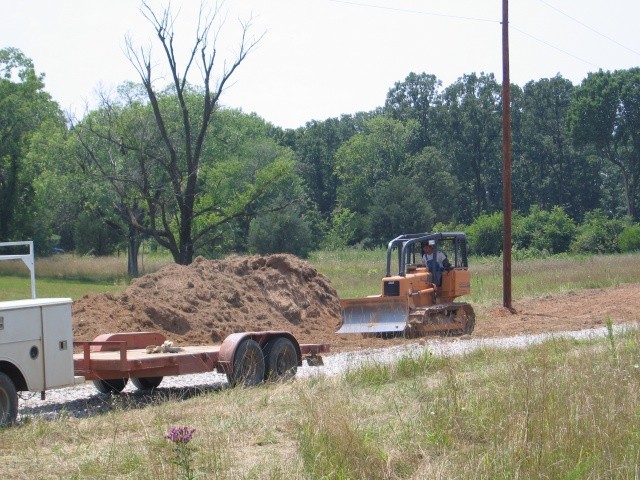 Still working on our water line