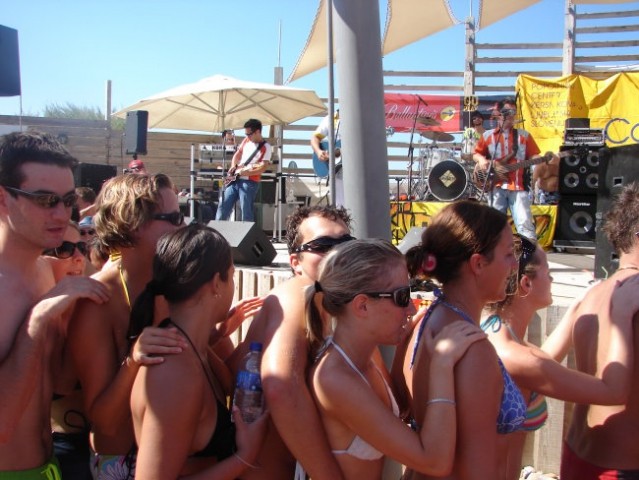 Kreta 06-Beach party - foto