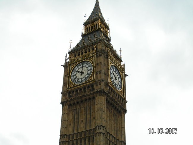 Big Ben ob desetih