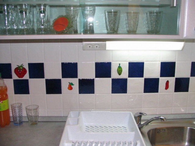 Popestritev kuhinje in kopalnica - foto