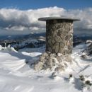 Na vrhu Gradišča (1666m) ...