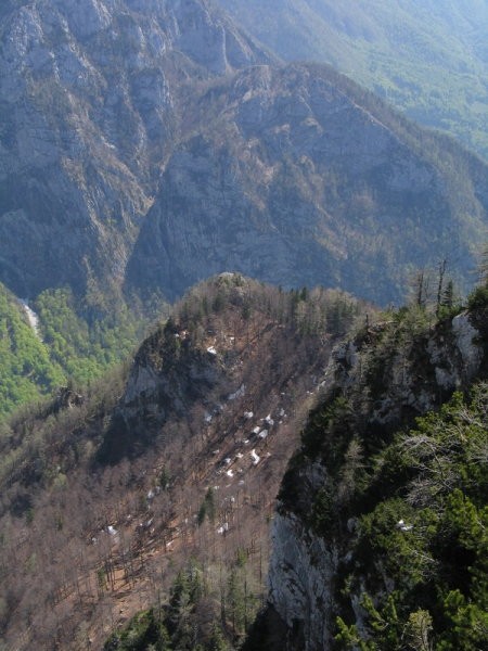 Špegarca (prihajam), Kopa v ozadju...