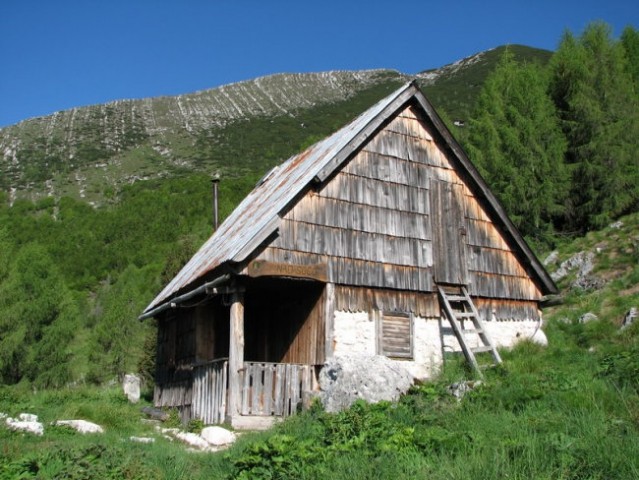 Lovska na Planini nad Sočo ...