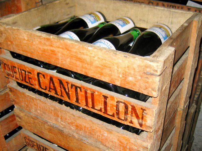 Pivo v pivnici Cantillon