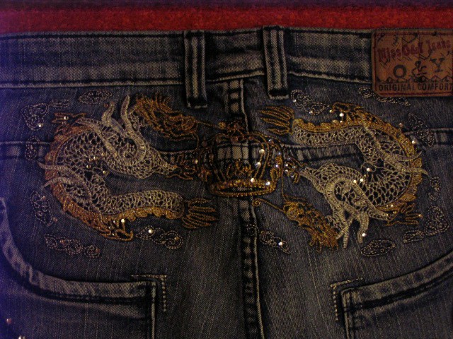 Jeans hlace - foto povečava