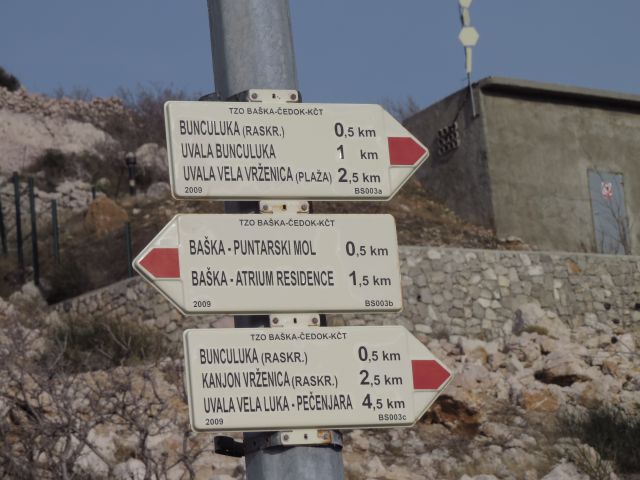 Krk Baška kanjon Vrženica 01.03.2015 - foto