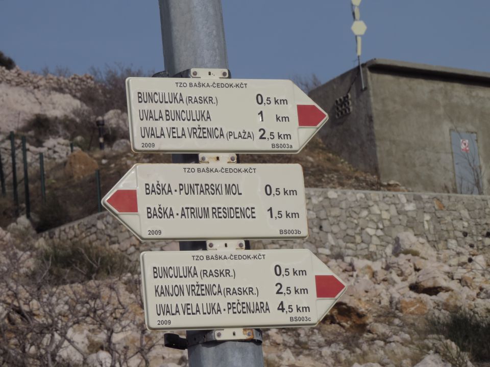 Krk Baška kanjon Vrženica 01.03.2015 - foto povečava