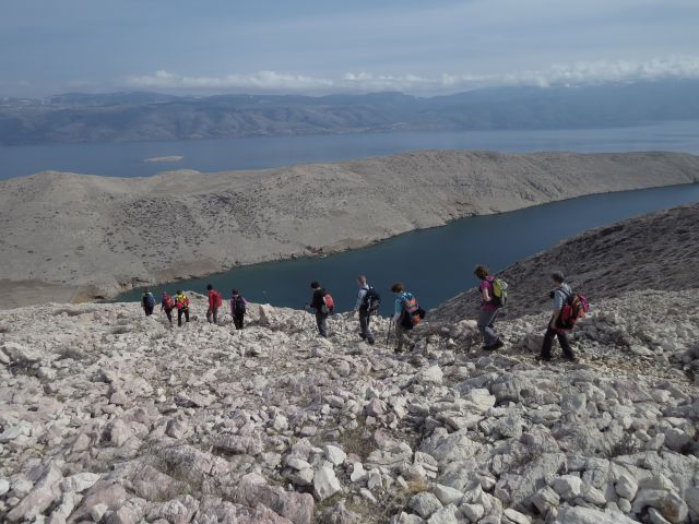 Krk Baška kanjon Vrženica 01.03.2015 - foto