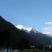 Jutranji pogled na Mont Blanc
