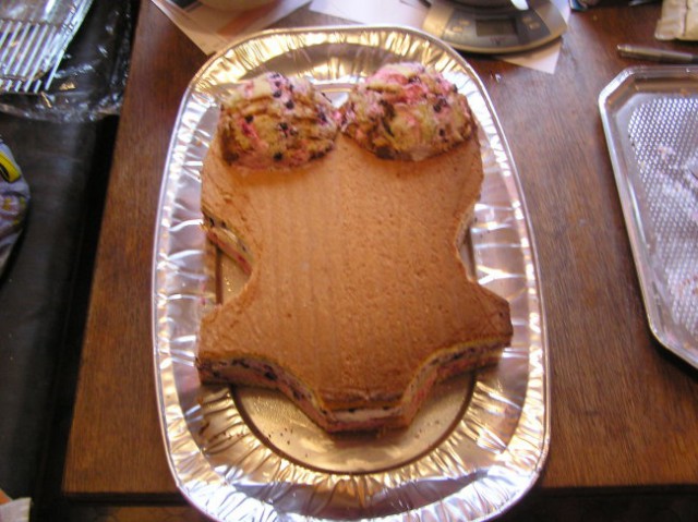 Jagodno - borovničeva svečana torta