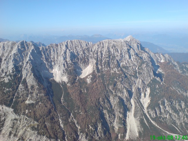 Strmi strug, Zadnja, Srednja in Velika Ponca