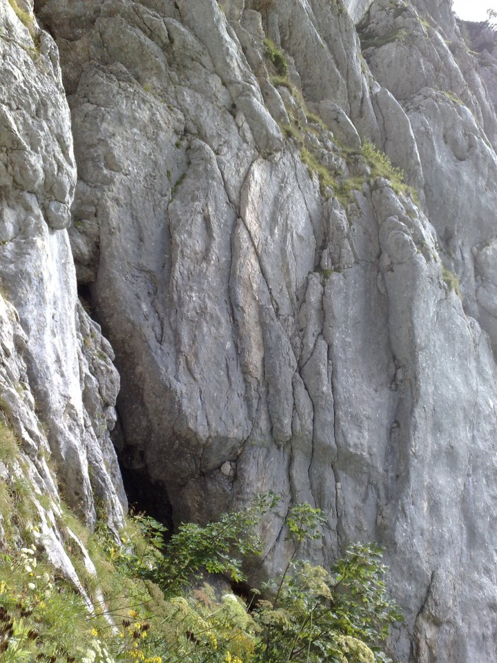 Grintovec čez Dolge stene  30.8.2009 - foto povečava