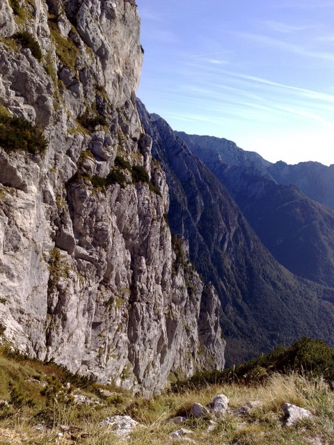 Grintovec čez Dolge stene 4.10.2009 - foto