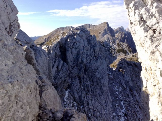 Pogled na zahodni vrh