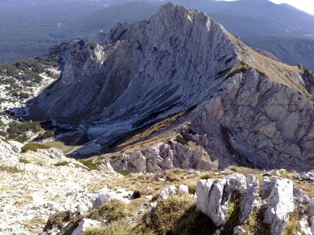 Pogled nazaj proti Viševniku