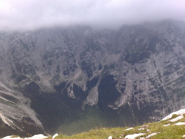 Triglav. s. stena - slov. smer 27.8.10 - foto