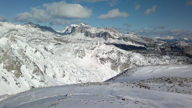 Komna, Bogatinsko sedlo 14.01.2012 - foto