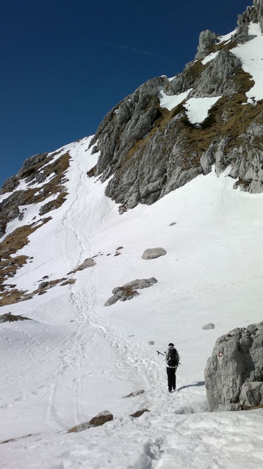 Kokrško sedlo - Streha 10.03.2012 - foto povečava