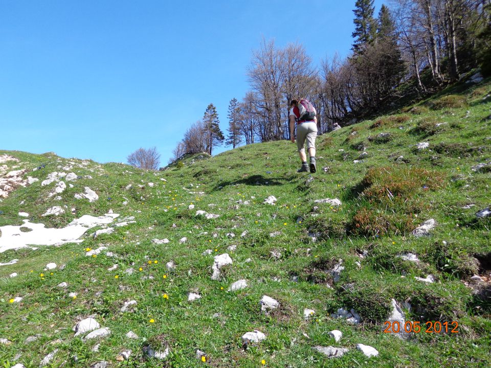 Kosmati vrh in Gladki vrh 20.05.2012 - foto povečava