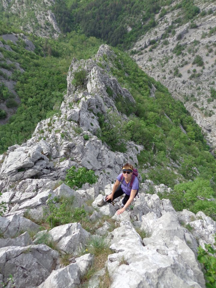 Glinščica - Comicijev greben 01.05.2013 - foto povečava