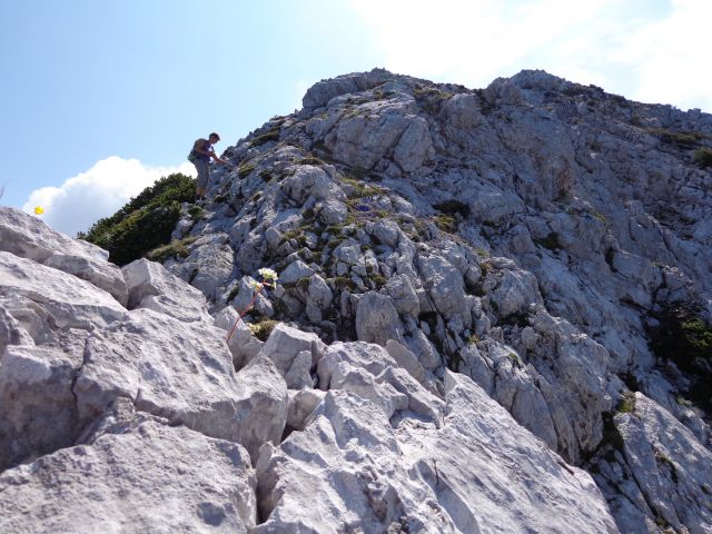 V. Baba po plezalni, 14.07.2013 - foto