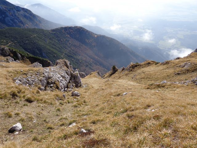 Storžič čez pašnike, 26.10.2013 - foto