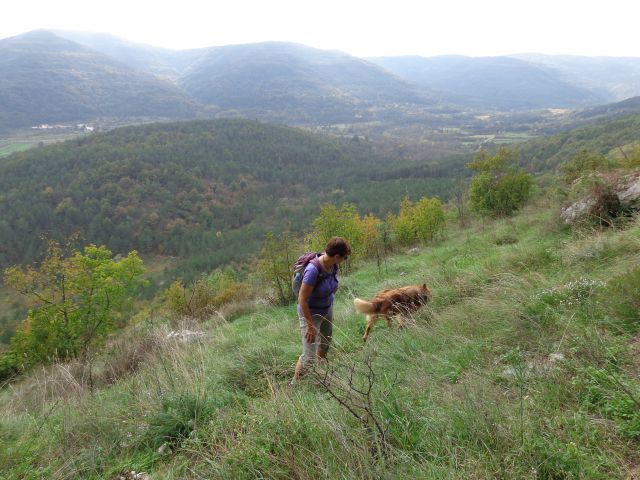 Kraški rob - spodmoli, 28.10.2013 - foto