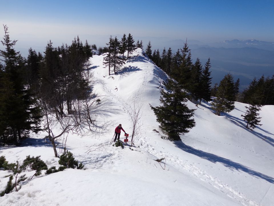 Bašeljski vrh, 09.03.2014 - foto povečava