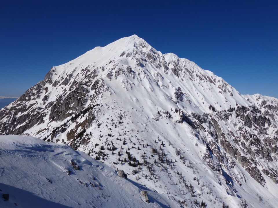 Bašeljski vrh, 09.03.2014 - foto povečava