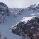 Begunjščica - centralna grapa, 19.03.2014