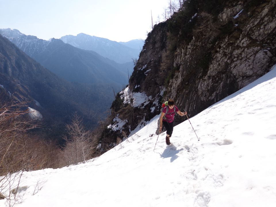 Kokrško sedlo - M. vrh, 29.03.2014 - foto povečava