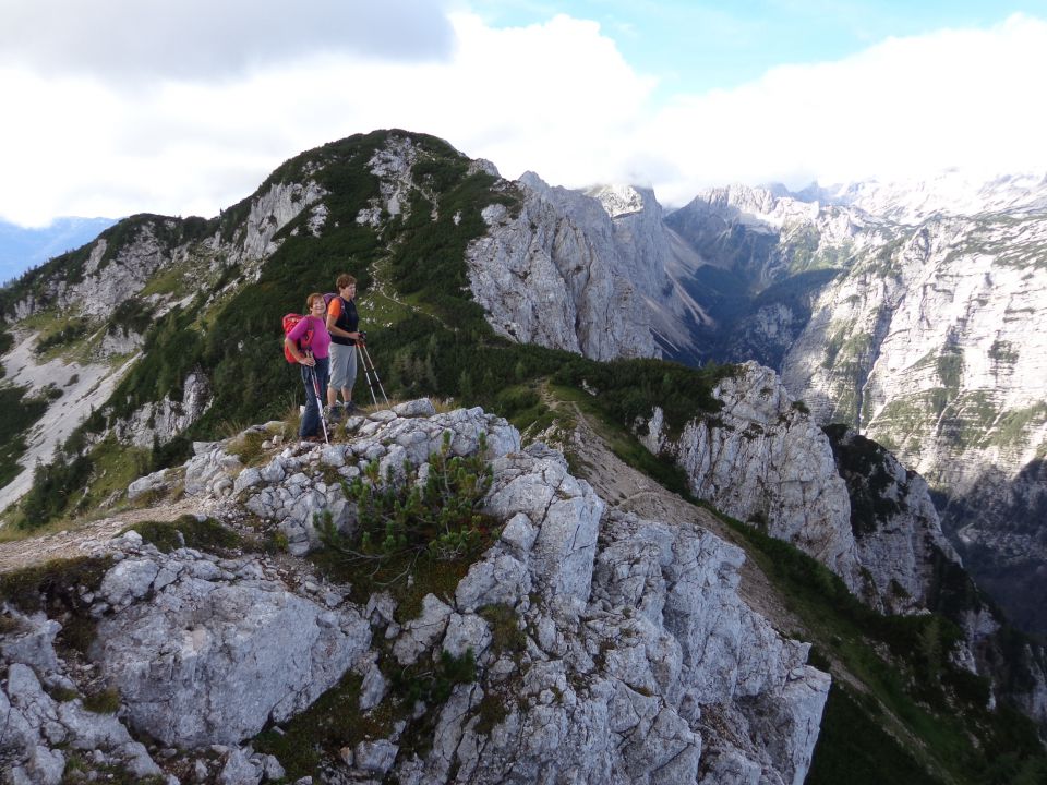 Greben nad Pokljuko, 15.09.2014 - foto povečava