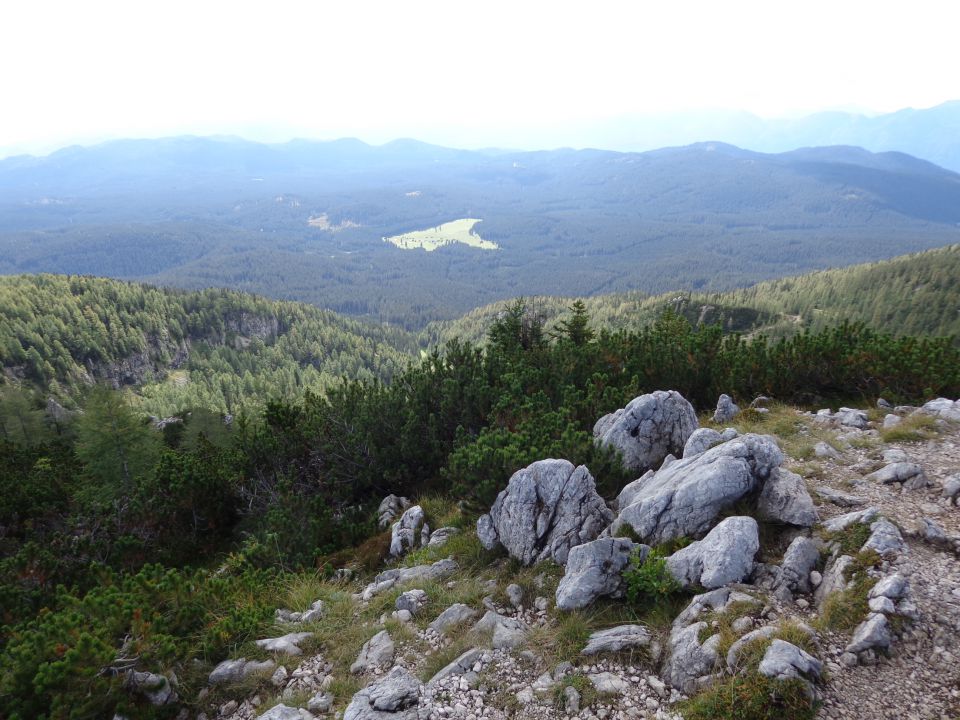 Greben nad Pokljuko, 15.09.2014 - foto povečava