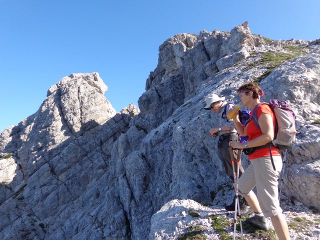 Skala in greben M. špic, 01.07.2015 - foto