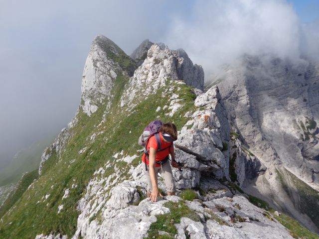 Skala in greben M. špic, 01.07.2015 - foto