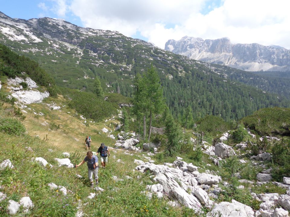 Zg. Komna, Velika vrata, 04.08.2015 - foto povečava