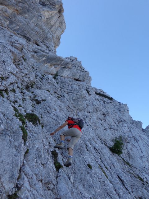 Kopiščarjeva - Prisojnikovo okno, 29.08.2015 - foto