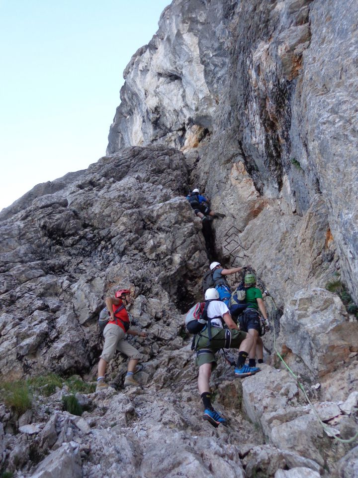 Kopiščarjeva - Prisojnikovo okno, 29.08.2015 - foto povečava