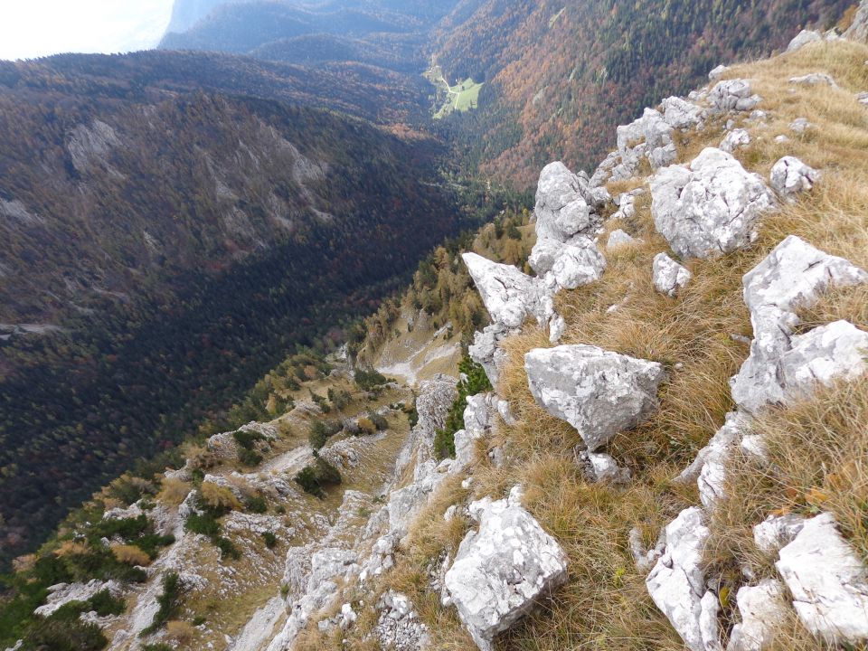Zelenica - Srednji vrh, 18.10.2015 - foto povečava