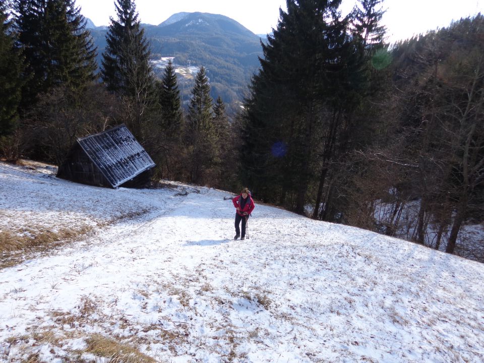 Dovžanova soteska, Kofce, 16.01.2016 - foto povečava