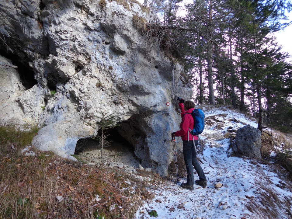 Dovžanova soteska, Kofce, 16.01.2016 - foto povečava