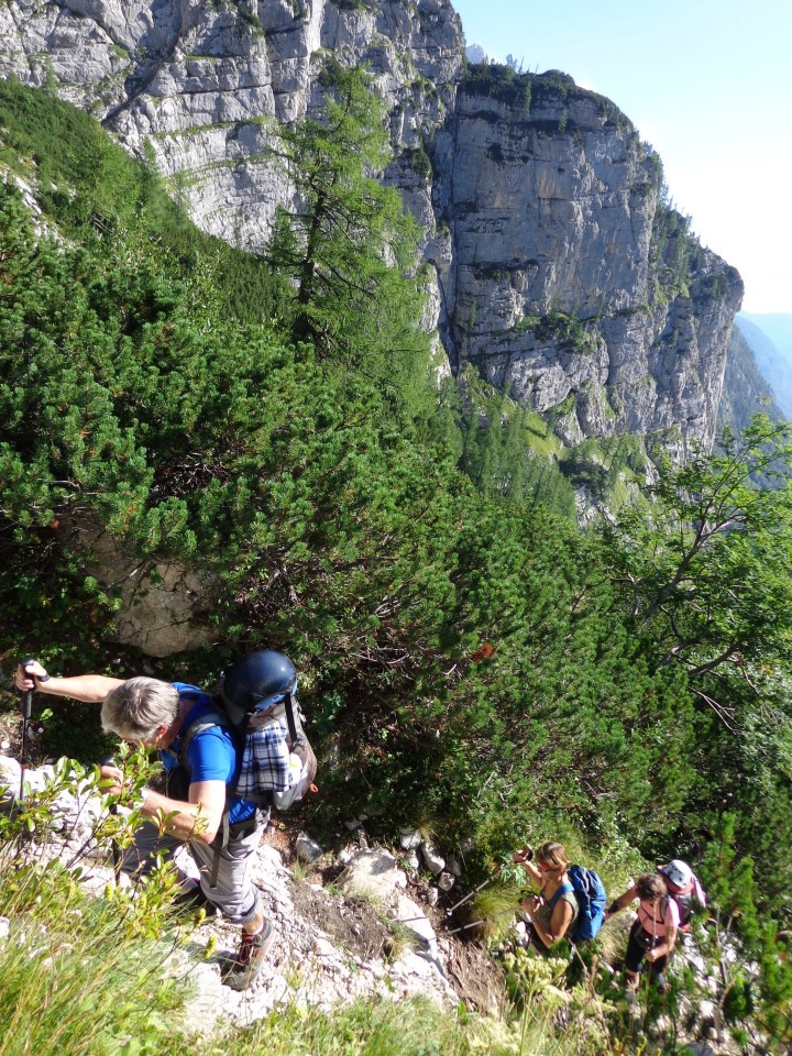 Vrata - bivak IV - Kriški podi, 15.08.2017 - foto povečava