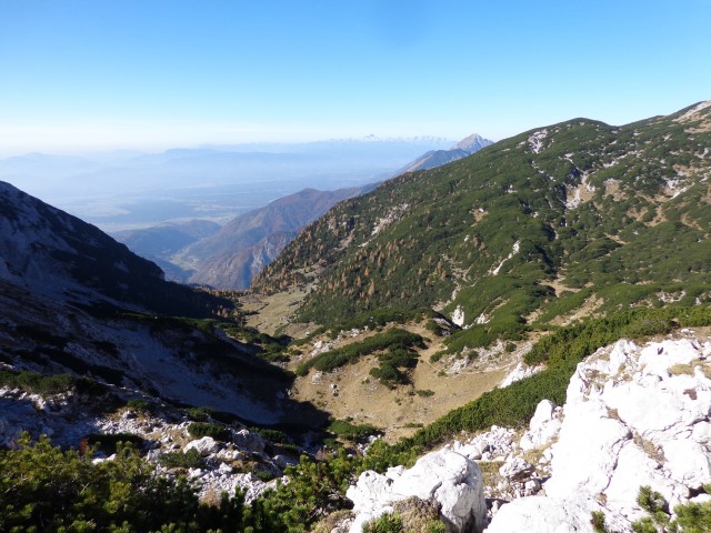 Krvavec - vrh Korena- Dolge njive, 19.10.2017 - foto